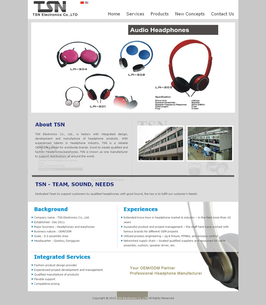 TSN Electronics Co., Ltd